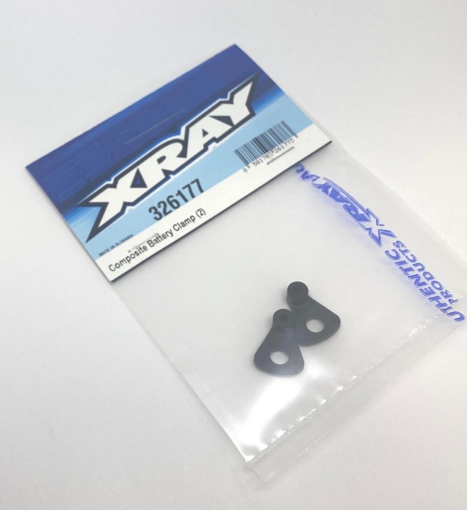 XRAY 326177 - XB2 2022 - Composite Akku Klammer (2 Stück)