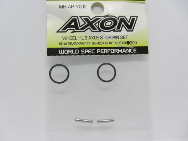 AXON MH-AP-Y002 - Yokomo BD10 - Wheel Hub Axle Stop Pin Set Rear
