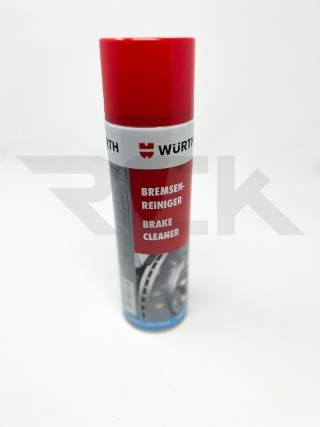 WÜRTH - Bremsenreiniger - für Reifen, Karosserie und Chassis - 500ml