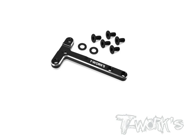 T-Work's TE-X4-F-A - Alu Chassis Stiffener - for XRAY X4