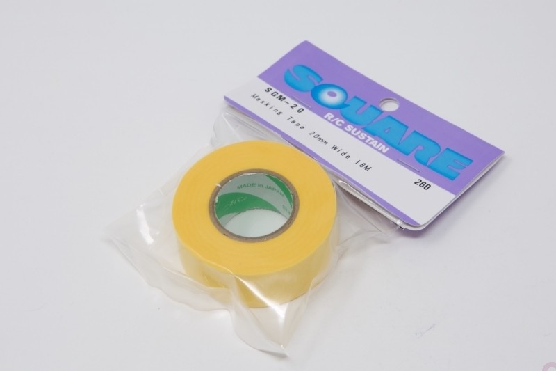 Square SGM-20 - Maskier Tape - Masking Tape - 20mm (18m Rolle)
