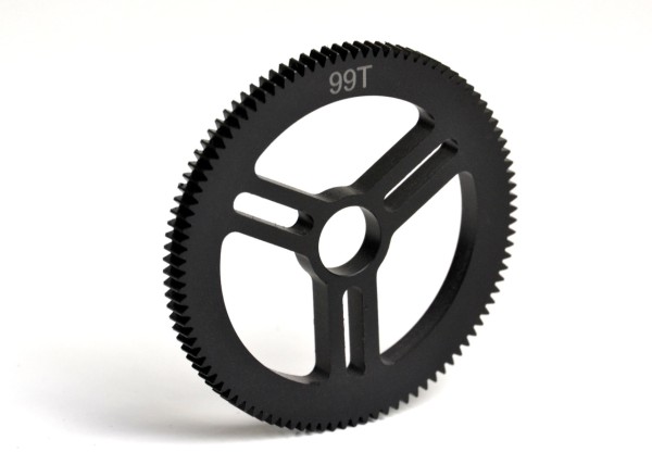 Exotek 2076 - FLITE Spur Gear POM - 48dp - 99 T - for Exotek spur gear hubs - 54mm diameter