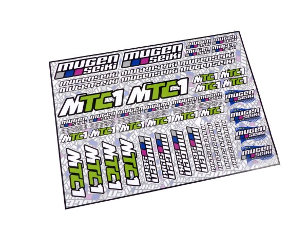 Mugen P0151 - MTC-1 - Decal Sheet - 290x210mm