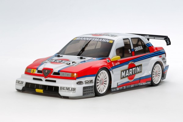 Tamiya 58606 - Alfa Romeo 155 V6 Martini - TT-02 Baukasten