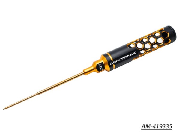 Arrowmax AM419335 - Innensechskantschlüssel .035" x 110mm - Black Golden - Limited Edition
