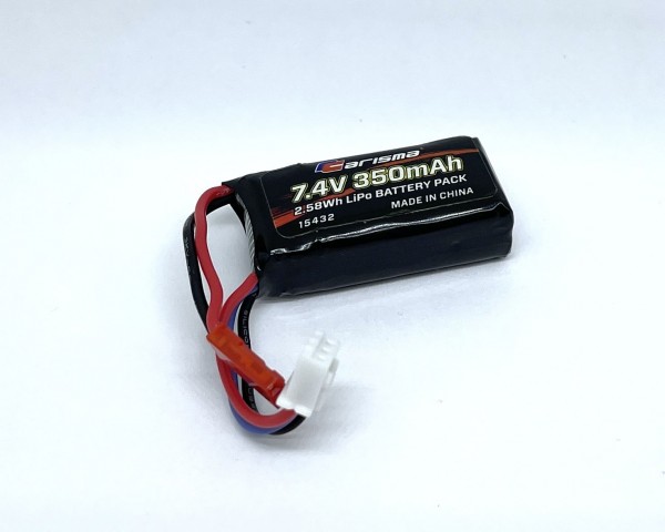 Carisma CA15432 - GT24 - 350mAh 2S 7.4V LiPo Battery