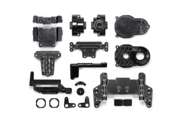 Tamiya 51722 - MB-01 - D-Parts - Getriebegehäuse / Motorhalter