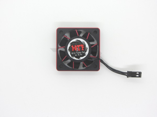 WTF - Wild Turbo Fan - 40mm Alu Motorlüfter - kugelgelagert - 40x40x12mm - intelligente Version