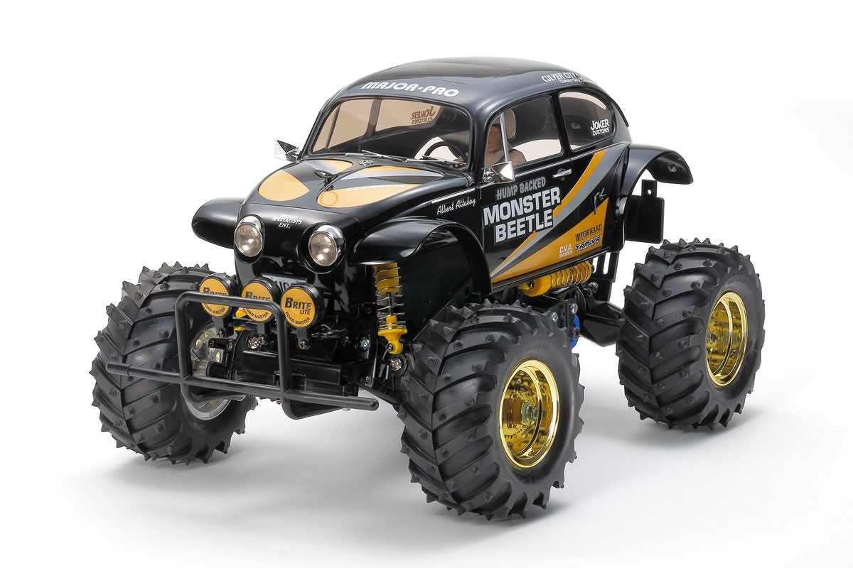 Tamiya 47419 - Monster Beetle - Black Edition - 2WD Offroad Monster Tamiya 47419 - Monster Beetle - Black Edition - 2WD Offroad Monster