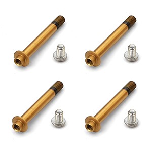 ARC R829003 - R8.3E - Shock Shaft - Screw Type - Titanium Coating (4 pieces)