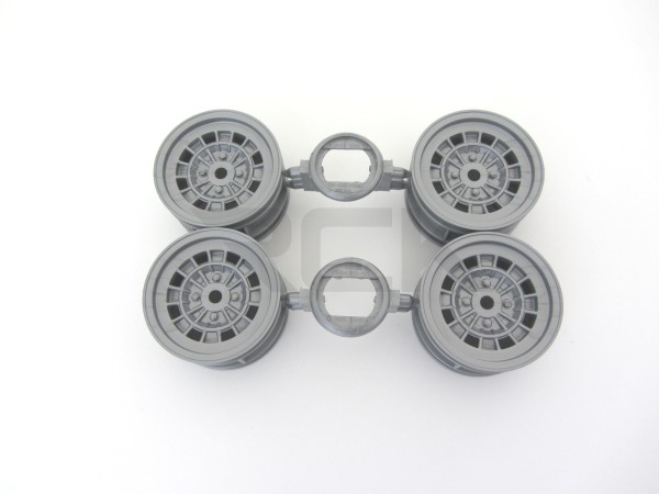 Tamiya 9335209 - M-Chassis Rims - GREY - Fiat Abarth (4 pcs)