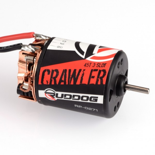 Ruddog Products 0271 - Crawler 45T 3-Slot Brushed Motor