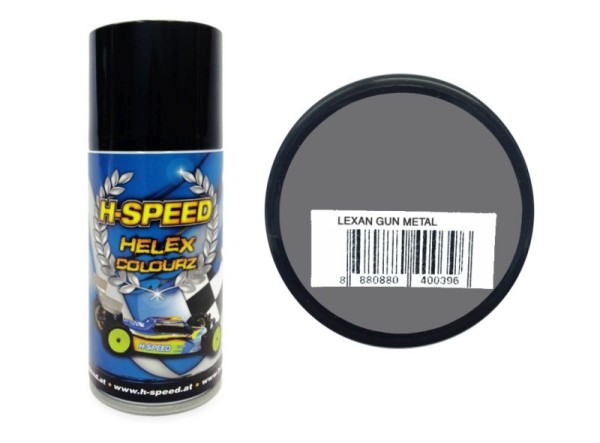 H-Speed HSPS019 - Polycarbonat Spray Gun Metal 150ml