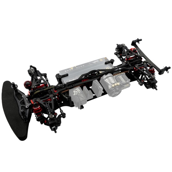 XPRESS 90043 - EXECUTE XQ11 - 1:10 4WD Touring Car - 190mm - Car Kit - with Alu Lower Deck